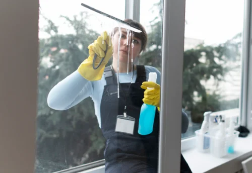 Nettoyage de vitres intérieures et extérieures à la Digne-d'Aval
